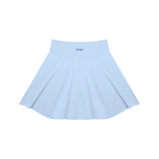 Pleated Skort - Blue