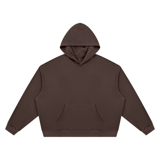 Waffle Hoodie - Coffee