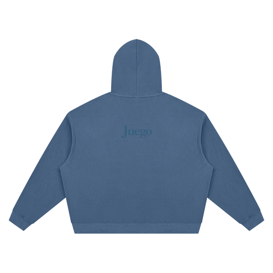 Waffle Hoodie - Jeans Blue