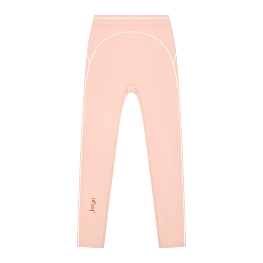 High Rise Leggings - Light Pink