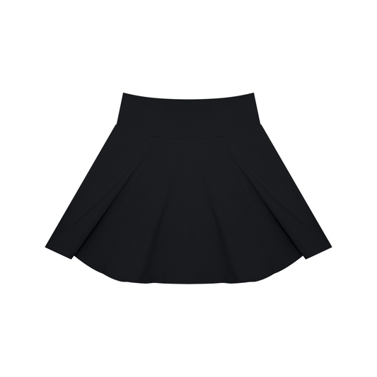 Pleated Skort - Black