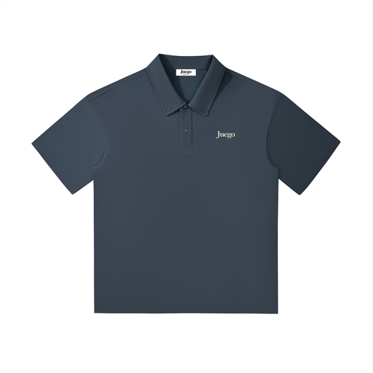 Court Polo - Navy Blue