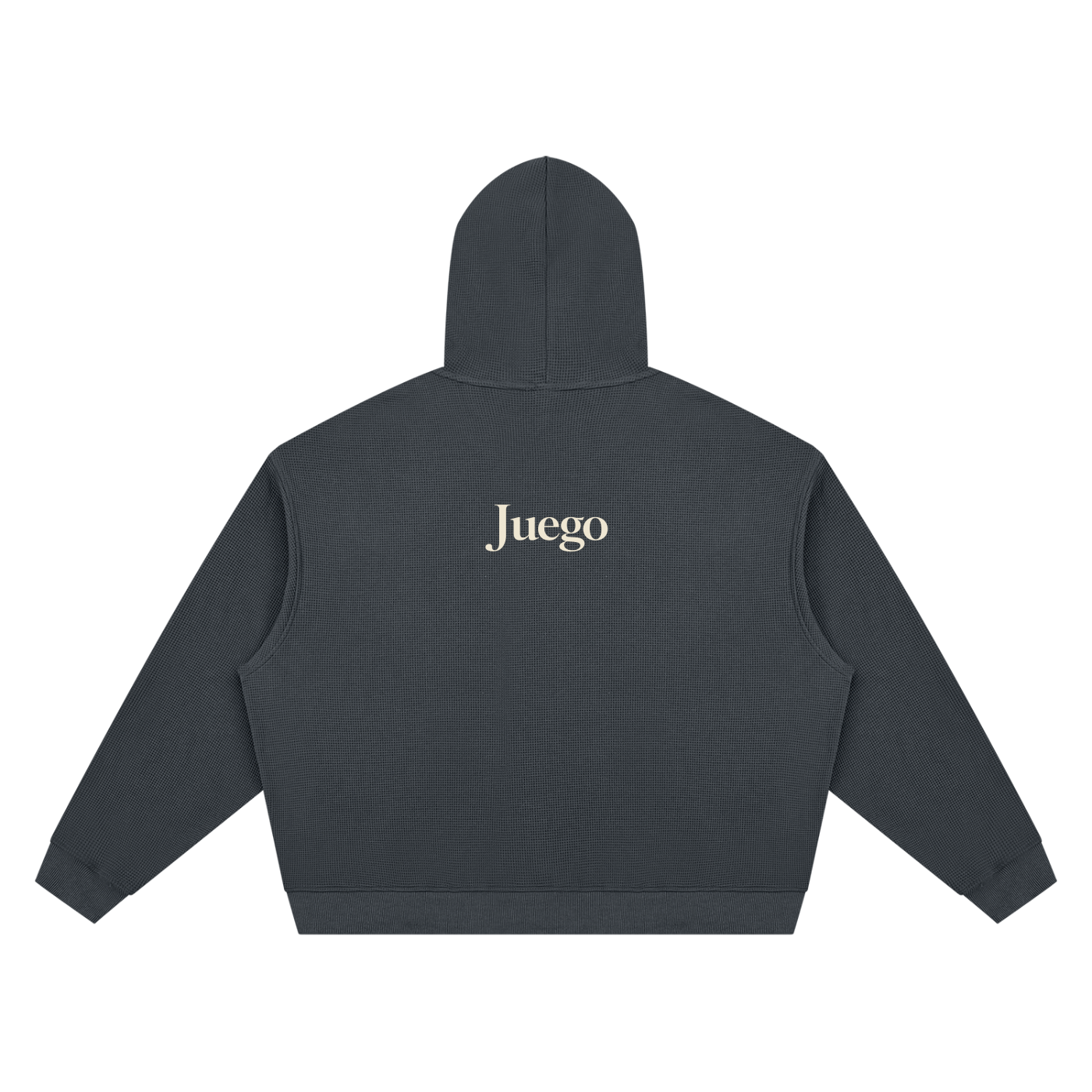 Waffle Hoodie - Dark Gray